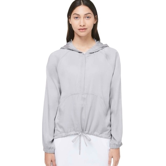 lululemon athletica Tops - Lululemon City Stroll Stargaze Lavender Lightweight Tencel CasualHoodie Womens 6